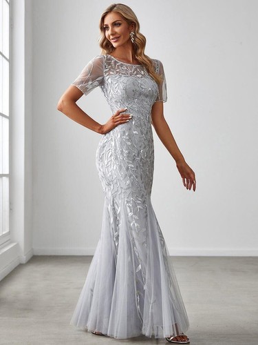 Ever pretty silve - pretty, maxi