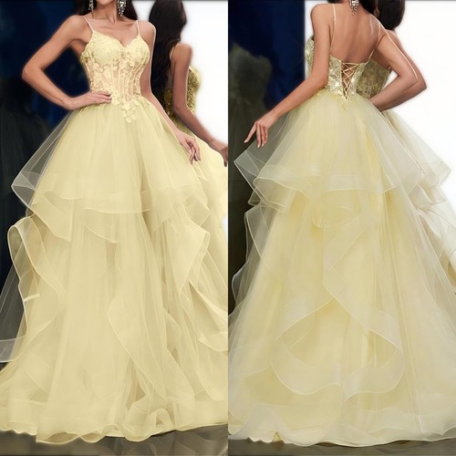 New lace applique tiered - ,