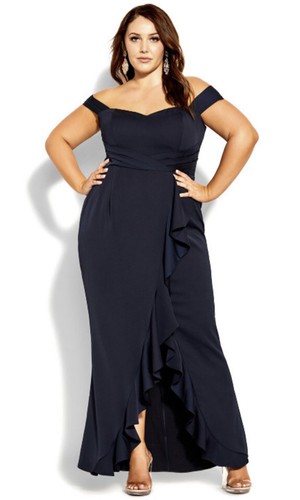 City chic navy blue - navy, hypnotize