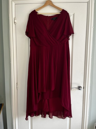 Ever pretty burgundy chiffon - ever,