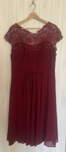 Ever pretty burgundy lace - ever,