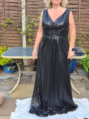 Christina black sequin - wu,