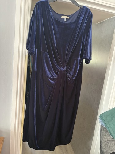 Ladies navy velvet - ladies,